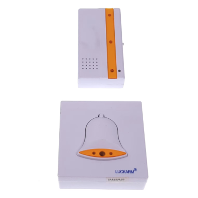 Sonerie pe baterii cu buton Wireless lumini si 30 melodii LUCKARM 691LB