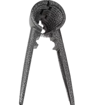 Spargator de nuci alune 17 cm negru