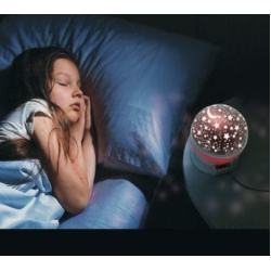Star Master MOV GLOB 360 Lampa de Veghe cu Proiector Rotativ Stele 