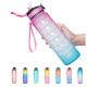 Sticla de apa potabila fitness Colorata 32Oz cu Marcator de timp