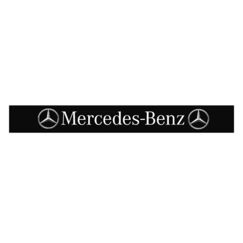 Stiker parasolar auto sau haion/parbriz MERCEDES 125 X 15 cm