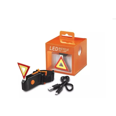 Stop bicicleta spate model triunghi