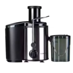 Storcator de fructe si legume 800W cu 2 viteze+Pulse Anti picurare,Negru/Inox