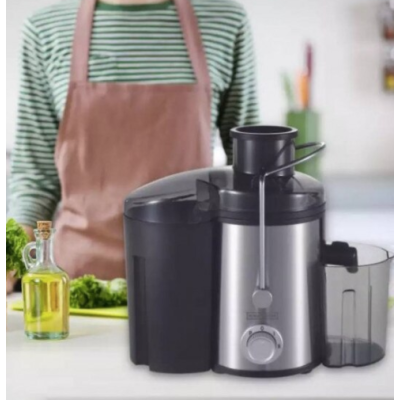 Storcator de fructe si legume 800W cu 2 viteze+Pulse Anti picurare,Negru/Inox