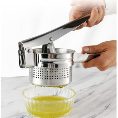 Storcator manual de citrice din otel inoxidabil 26 cm cu maner