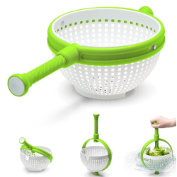 Strecuratoare multifunctionala rotativa  cu maner  verde