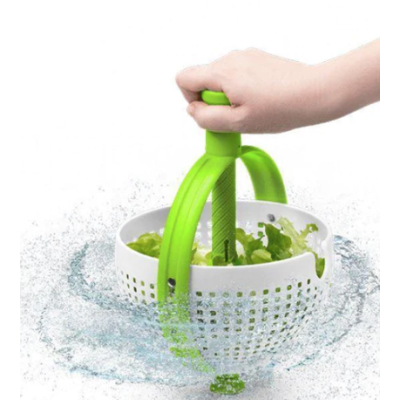 Strecuratoare multifunctionala rotativa  cu maner  verde