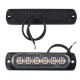 Stroboscop 6 LED lumini de avertizare pentru platforma  ATV  Tractor  Jeep  Off Road