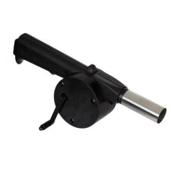 Suflanta manuala pentru gratar intretinerea focului din plastic si otel 25cm OFF