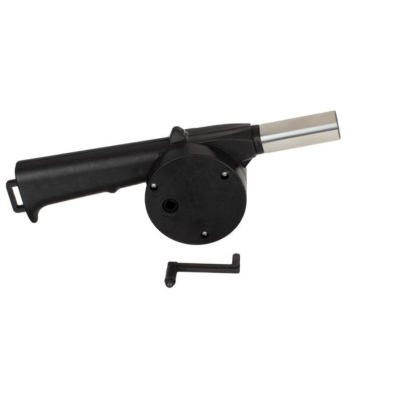 Suflanta manuala pentru gratar intretinerea focului din plastic si otel 25cm OFF