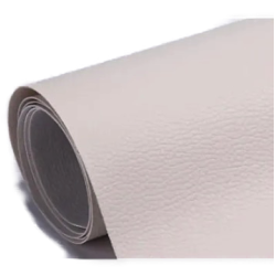 Sul autoadeziv din piele ecologica (imitatie piele) 0.75 x 2.5m ALB Cream