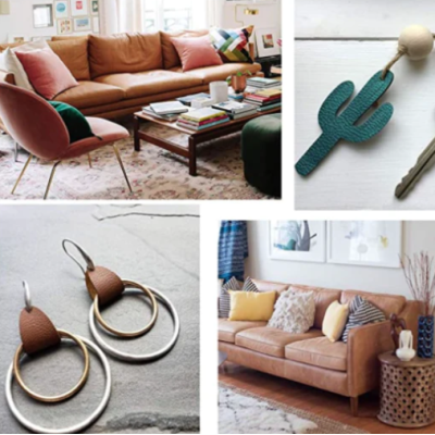 Sul autoadeziv din piele ecologica (imitatie piele) 0.75 x 2.5m Wenghe (Maro inchis) cu textura