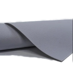 Sul autoadeziv din piele ecologica (imitatie piele) 75 CM x 250 CM GRI inchis cu textura