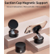 Suport auto magnetic pentru Telefon cu dubla utilizare acasa si masina rotund