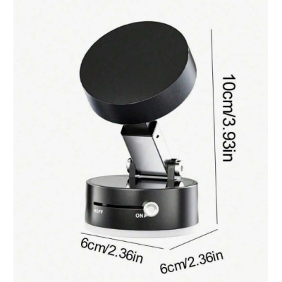 Suport auto magnetic pentru Telefon cu dubla utilizare acasa si masina rotund