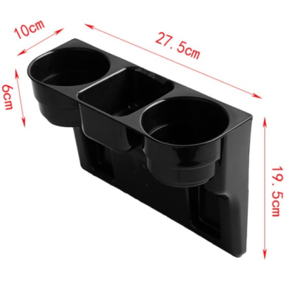 Suport auto multifunctional Car Valet  Negru