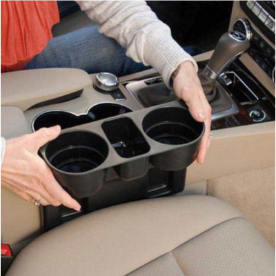 Suport auto multifunctional Car Valet  Negru