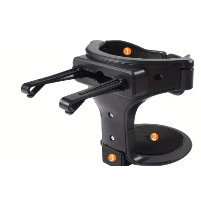 Suport auto pentru pahar cu prindere pe grila ventilatie