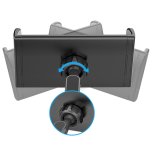 Suport Auto Tetieră cu brat ajustabil 360 Universal pentru Smartphone/Tabletă - 12-19cm 