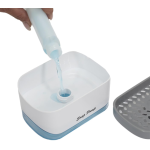 Suport burete vase cu rezervor sapun integrat 300 ml