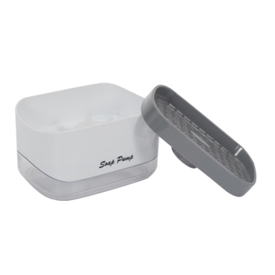 Suport burete vase cu rezervor sapun integrat 300 ml