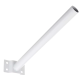 Suport consola / brat cu prindere pe perete / stalp pentru proiector solar stradal / lampa stradala ALB