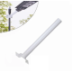 Suport consola / brat cu prindere pe perete / stalp pentru proiector solar stradal / lampa stradala ALB