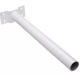 Suport consola / brat cu prindere pe perete / stalp pentru proiector solar stradal / lampa stradala ALB