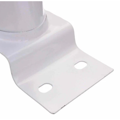 Suport consola / brat cu prindere pe perete / stalp pentru proiector solar stradal / lampa stradala ALB