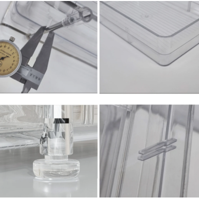 Suport cu 2 rafturi retractabile 2 nivele si 6 compartimente de depozitare