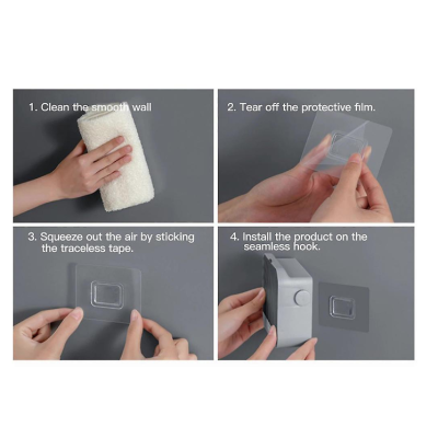 Suport de sapun portabil cu capac alb