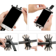 Suport de telefon pentru bicicleta din silicon 8 brate