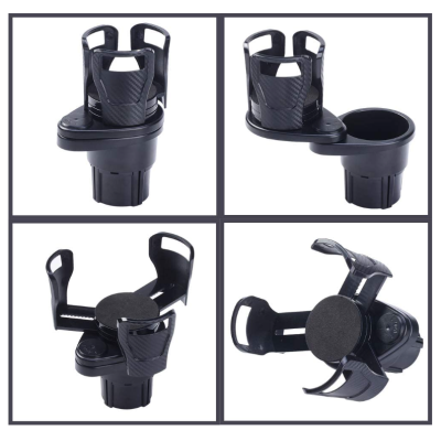 Suport dublu pentru pahare pentru masina 2 in 1