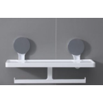 Suport hartie igienica cu etajera si suport prosop