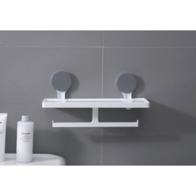 Suport hartie igienica cu etajera si suport prosop