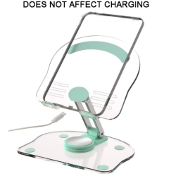 Suport KF-Z11 pentru Telefon sau Tableta Acrylic Transparent Pliabil