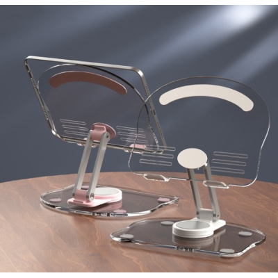 Suport KF-Z11 pentru Telefon sau Tableta Acrylic Transparent Pliabil