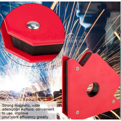 UB Suport magnetic pentru sudură în unghi roșu 4”