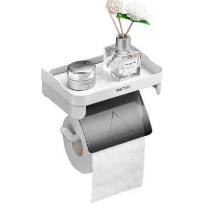 Suport multifunctional autoadeziv pentru hartie igienica