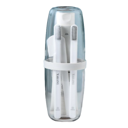 Suport Multifunctional Transparent pentru Periuta de Dinti 