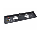 Suport numar auto cu camera video marsarier cu LED unghi filmare 170 grade BASE