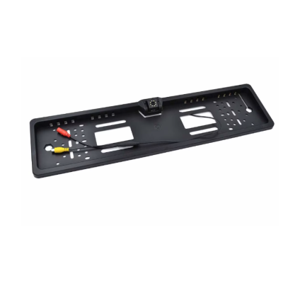 Suport numar auto cu camera video marsarier cu LED unghi filmare 170 grade BASE