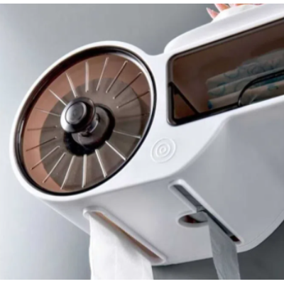 Suport pentru hartie igienica SNH-1 si servetele de perete cu sertar depozitare