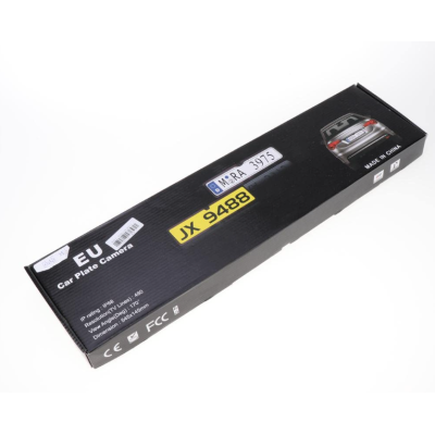 Suport pentru numar auto cu camera video marsarier incorporata