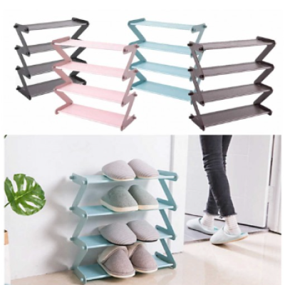 Suport pentru pantofi cu 4 rafturi