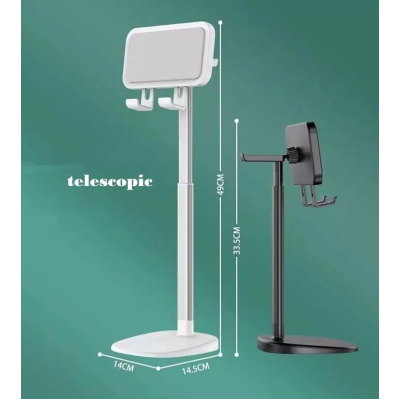 Suport Reglabil pentru Telefon/Tableta de birou cu suport pentru Casti Q-ZJ201