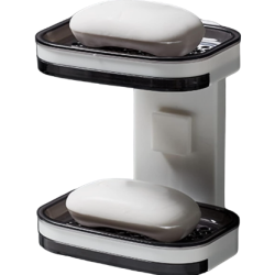 Suport sapun cu sertar fixare prin lipire