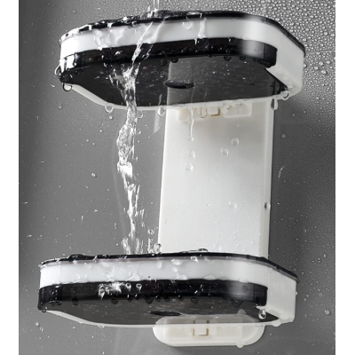 Suport sapun cu sertar fixare prin lipire