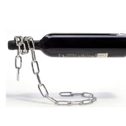Suport sticla de vin in forma de lant MARO