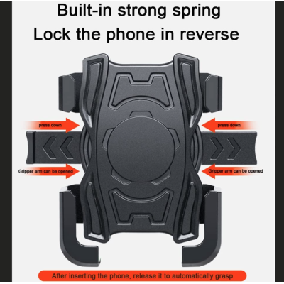 Suport telefon cu umbrela pentru ghidon bicicleta